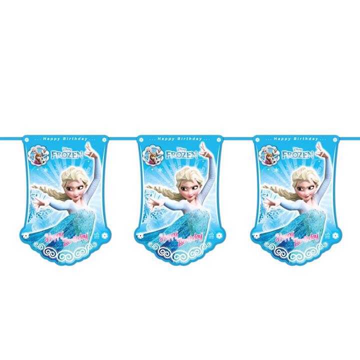 ریسه تولد پرچم فروزن Frozen